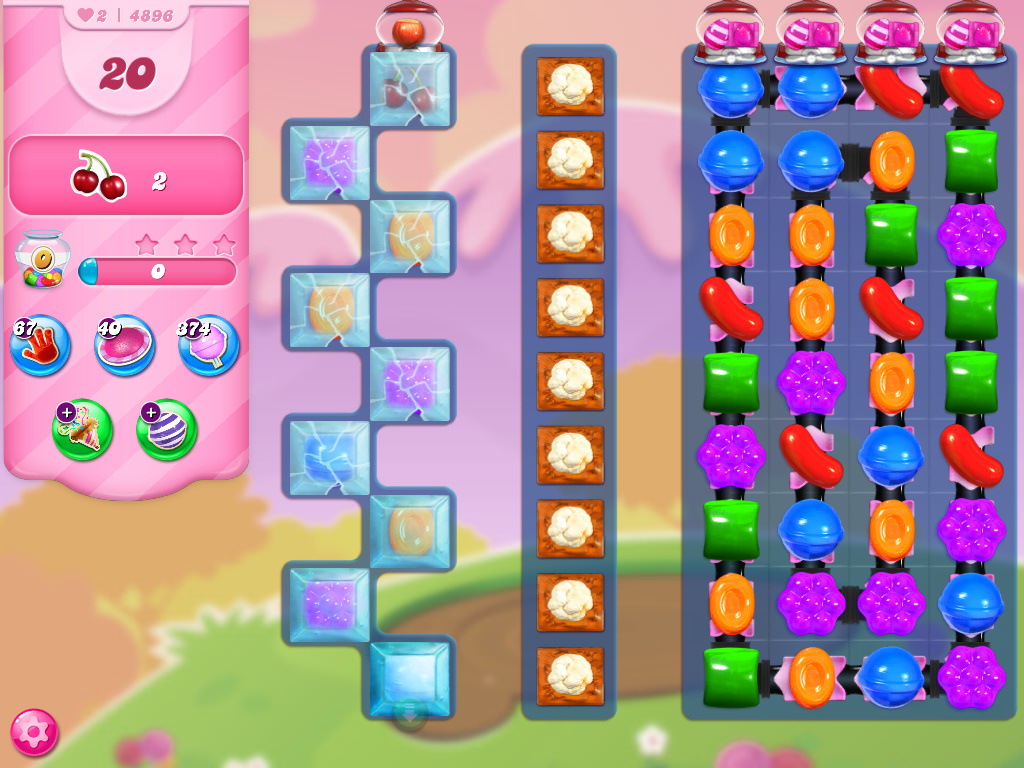 Candy Crush Saga level 4896