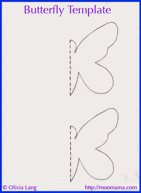 moomama diy 3d butterfly wall art with free templates