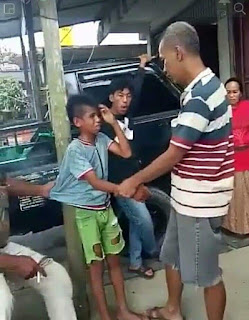 POLISI RINGKUS PELAKU KEKERASAN ANAK DI TIMIKA YANG VIDEONYA VIRAL.