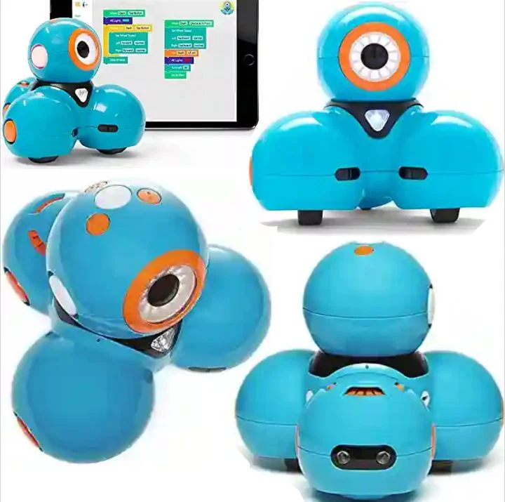 Wonder Dash Coding Robot with Voice Activation - Programmable and Interactive Robotic Play Toy - Said to Help Kids Learn to Code