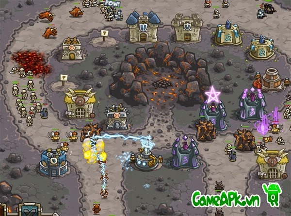 Kingdom+Rush 1 Kingdom Rush v2.3.6 hack full tiền cho Android