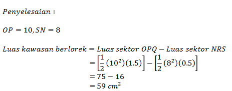 Add Math dan Anda !!: Luas Sektor bagi Sebuah Bulatan