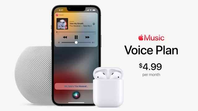 أطلقت Apple "خطة Voice" جديدة بقيمة 5 دولارات للوصول إلى Apple Music حصريًا مع Siri