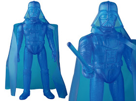 Star Wars Hologram Darth Vader Vintage Sofubi Vinyl Figure by Medicom Toy