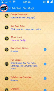 BBM Mod Droid Chat V.9.5.17 Luxury Gold Apk