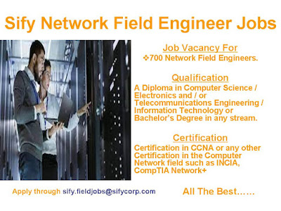 Sify Network Field Engineer Jobs