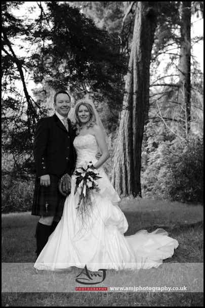 Culcreuch Castle Wedding Photography by AMJ Photography