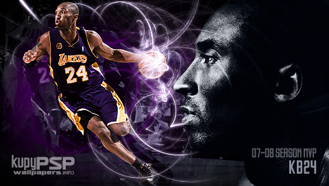 kobe bryant mvp psp wallpaper