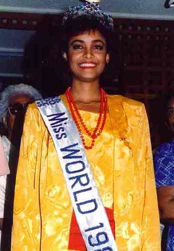 1986 Miss World Giselle Laronde   Celebrity Hot