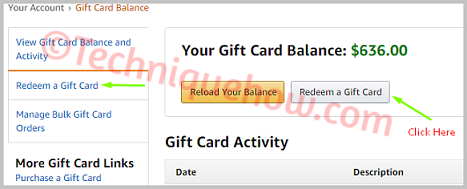 Check Amazon Gift Card Balance Without Redeeming 21 Techniquehow
