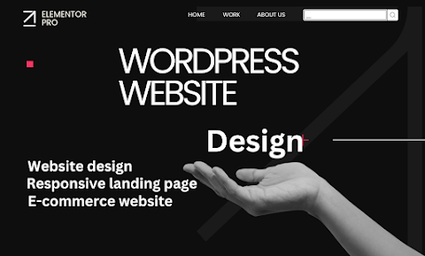 I will create a responsive wordpress website and landing page with elementor pro