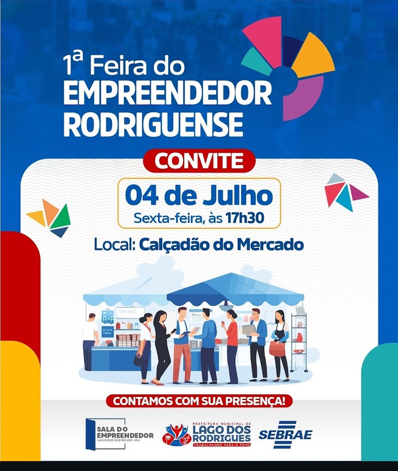 Prefeitura de Lago dos Rodrigues realiza a 1ª Feira do Empreendedor Rodriguense nesta sexta-feira