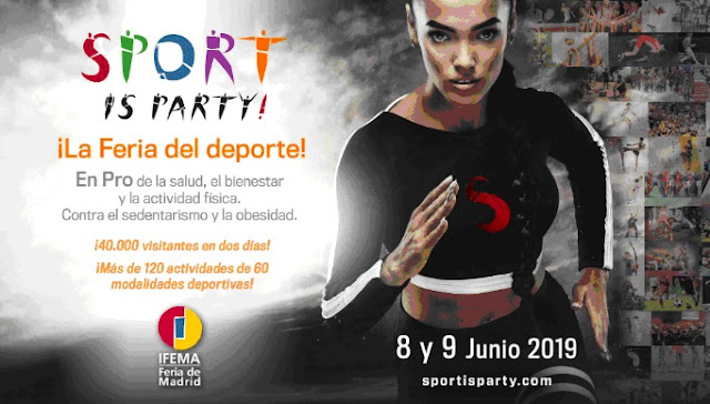 SPORT  is PARTY! celebrará en Madrid  el fin de semana en contra del sedentarismo y la obesidad