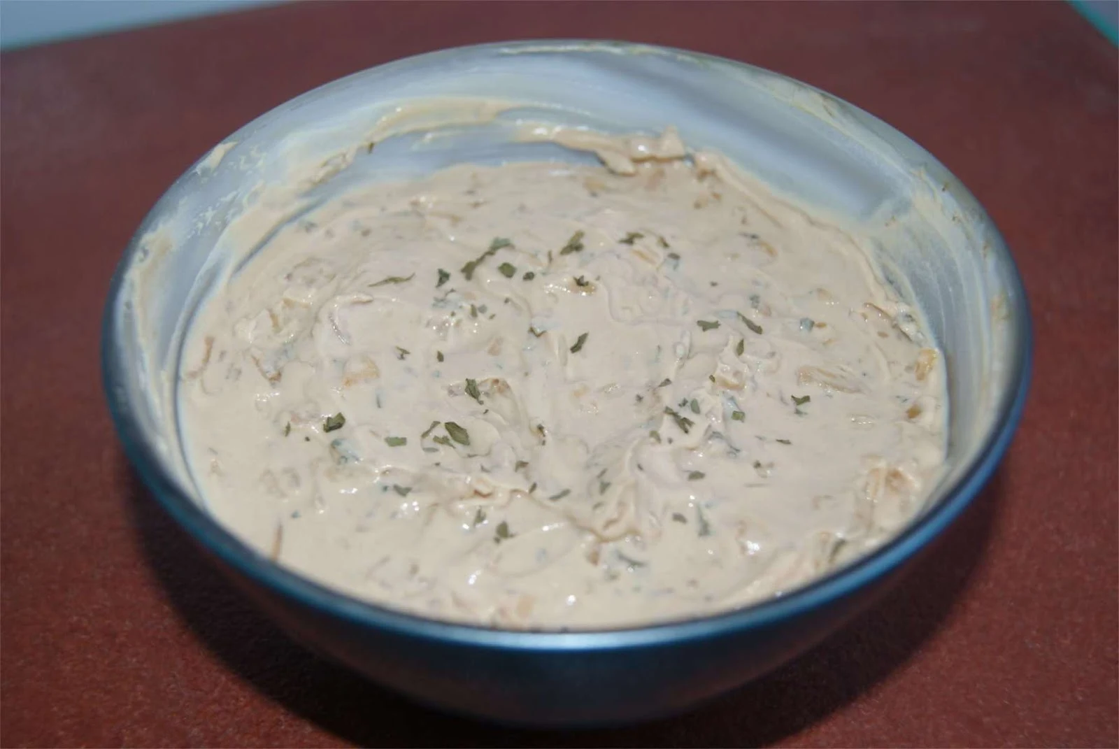 receta de crema de cebolla para dipear