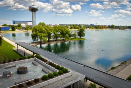 General Motors Technical Center in Michigan | Eero Saarinen | 1955