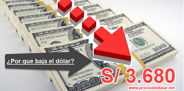 Por que baja el dólar en Perú
