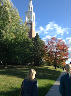 Burlington Vermont, fall foliage