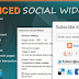 Membuat Widget Media Sosial Advanced Di Sidebar Blogger 