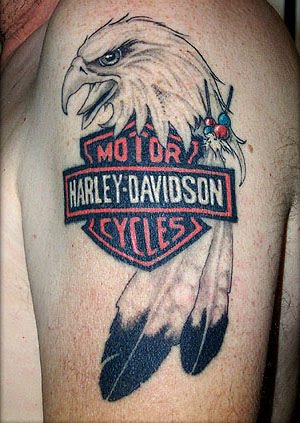 For people who love Harley motorcycles and are thinking of getting a tattoo, 