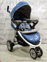 Kereta Bayi LightWeight BabyElle S700 - Blue