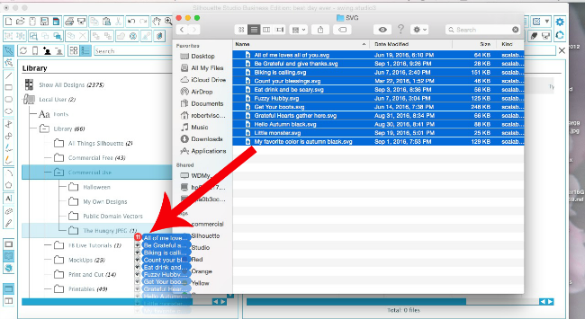 Download Bulk Importing Files Into Silhouette Studio Library - Silhouette School