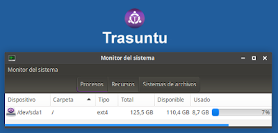 Sistema de archivos Trasuntu18-XFCE-32