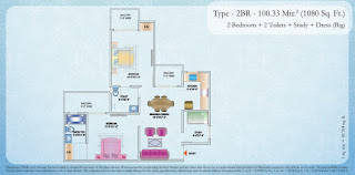 1080-sq.ft.-2bhk-study-floor-plan