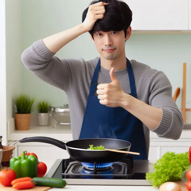 요리 중 불 조절 꿀팁 타지도 덜 익지도 않게