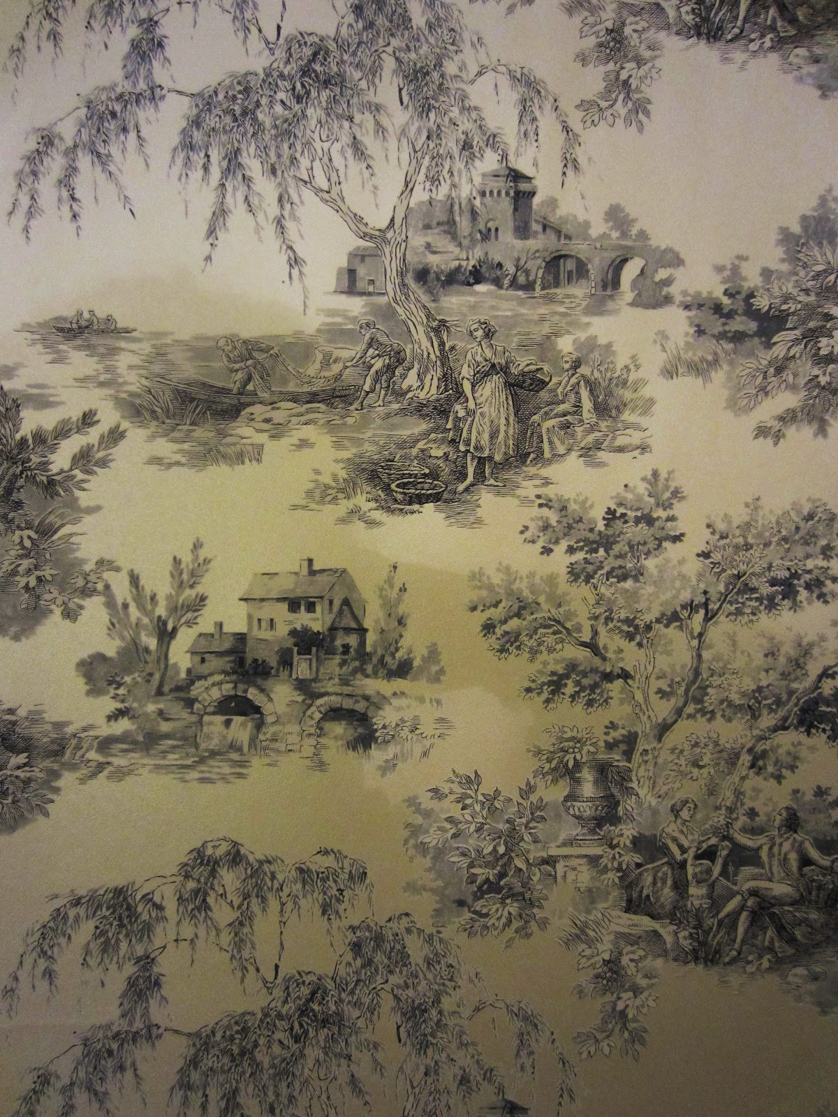 Ivy & Gold : toile de jouy