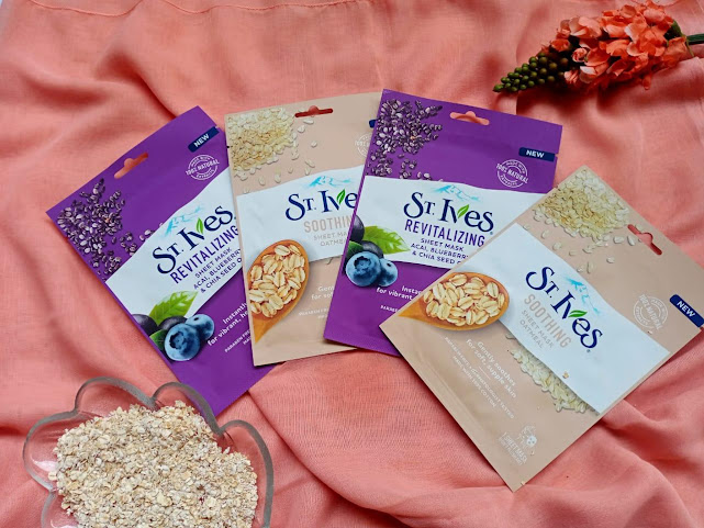 review st ives sheet mask