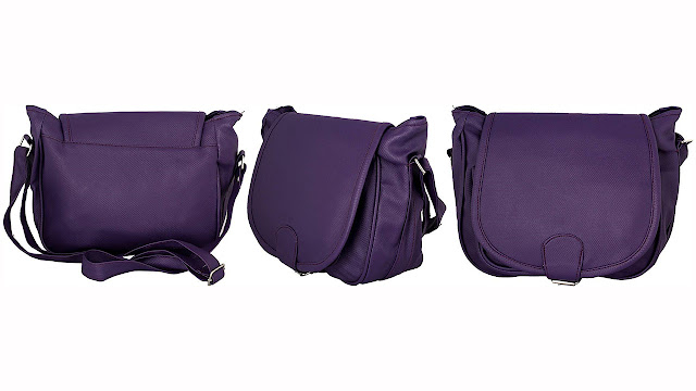 Esskay Hand-held Bag  (Purple)