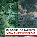 Imagens de satélite mostram antes e depois de regiões afetadas por inundações no Rio Grande do Sul