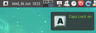 Indicator Keylock in Xubuntu