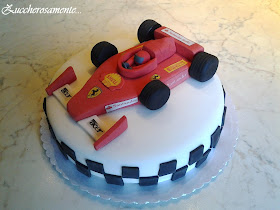 ferrari formula 1 cake