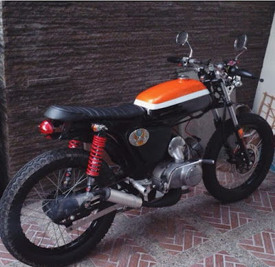 Kumpulan Foto Modifikasi  Motor  Suzuki A100  Cafe Racer 