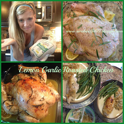 all dinner ideas, rosemary, lemon garlic, roasted chicken, clean eating, organic meals, Easy dinner ideas, healthy dinners, sarah griffith, top beachbody coach, 