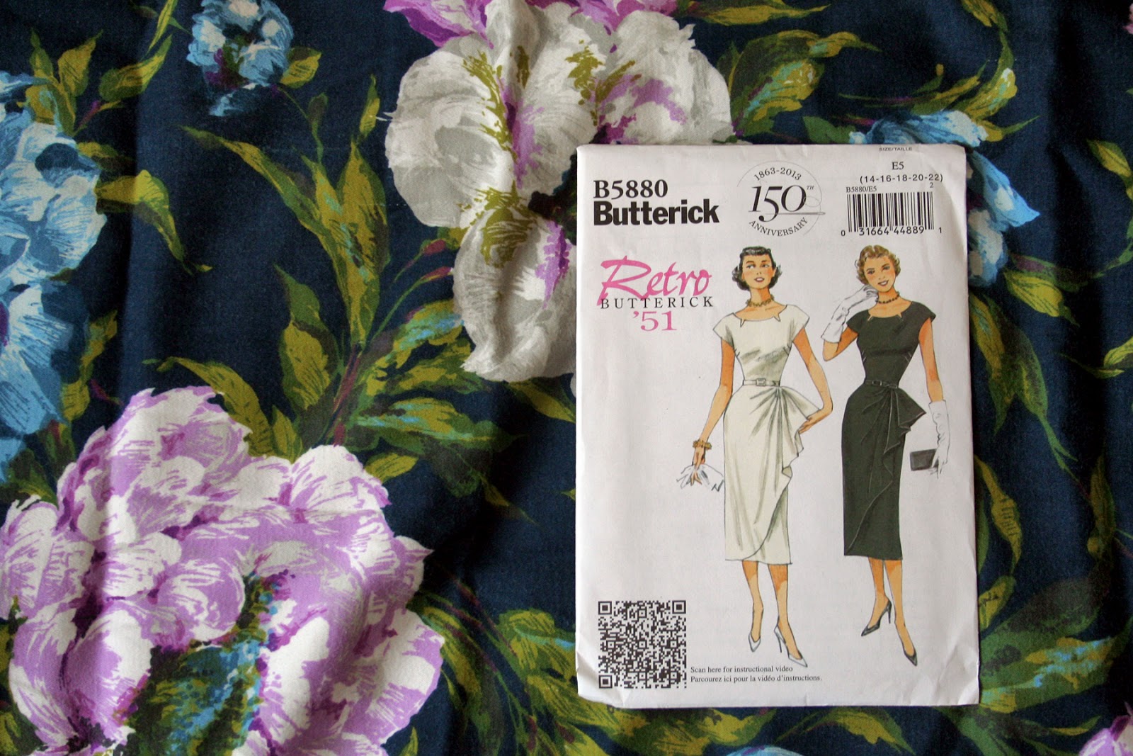 Fall For Cotton A Sewing Challenge Butterick 5880