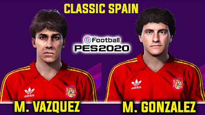 PES 2020 Faces Martín Vázquez & Michel González by Andri Mod