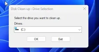 Menghapus Windows Old di Windows 11 Melalui Disk Cleanup