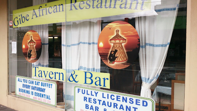 Gibe African Restaurant, Dandenong