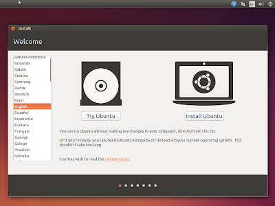 Ubuntu 14.04 LTS Live Session