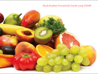 buah-buahan penambah darah yang efektif