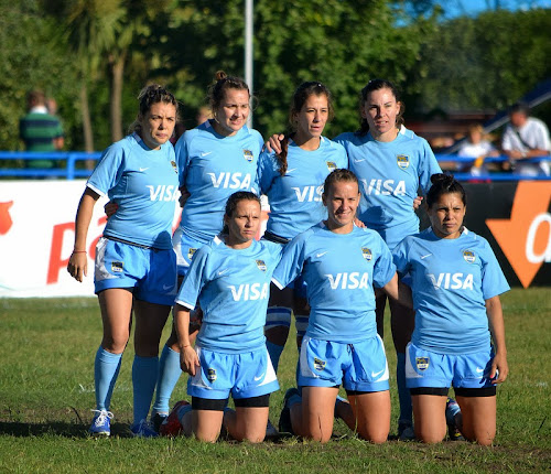 Formación del seleccionado argentino de rugby Femenino.