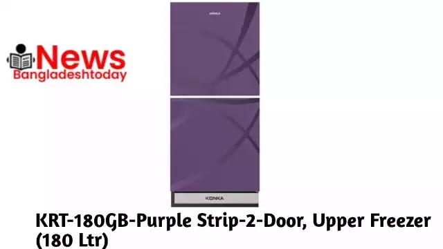 KRT-180GB-Purple Strip | কনকা ফ্রিজের দাম ২০২২