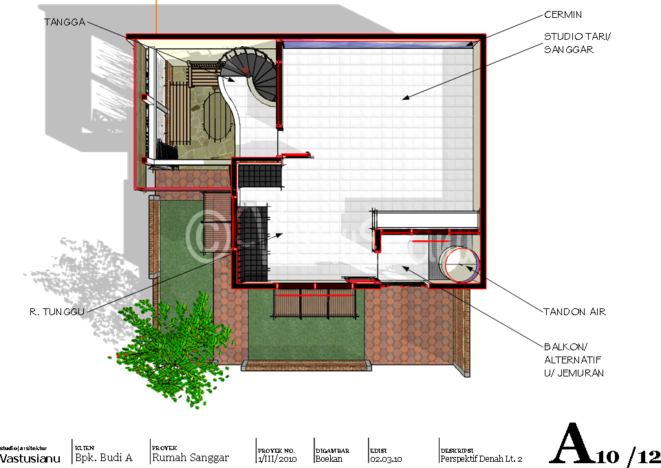 VastuSianu Rumah Sanggar Tari 