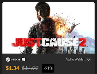 저스트 코즈 2 91%할인(Just Cause 2)