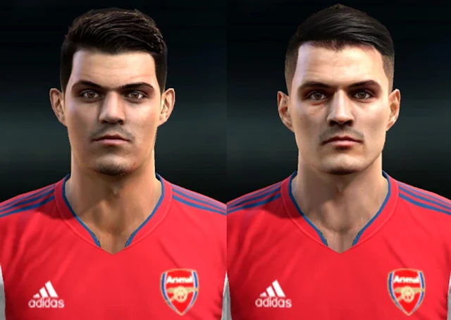 Granit Xhaka Face For PES 2013