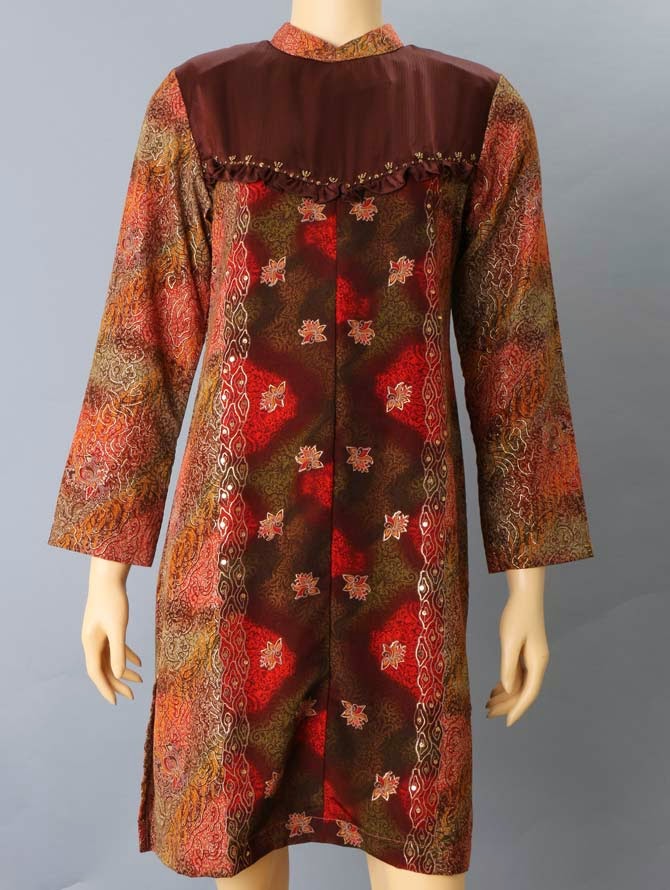  Baju Muslim Terbaru 2014 Baju Batik Modern 