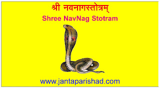 नवनागस्तोत्रम्, Navnagstotram, नवनाग स्तोत्र, Navnag Stotra, नव नाग स्तोत्र,  Nav Nag Stotra