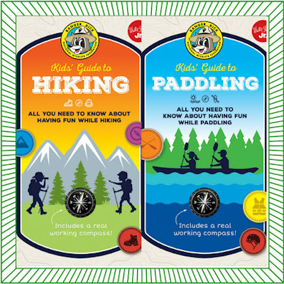 Ranger Rick Kids' Guide to Hiking & Ranger Rick Kids' Guide to Paddling  #RangerRickKidsGuide #RangerRick #NetGalley #Outdoors